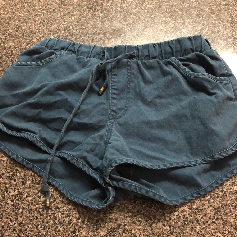 Blue shorts